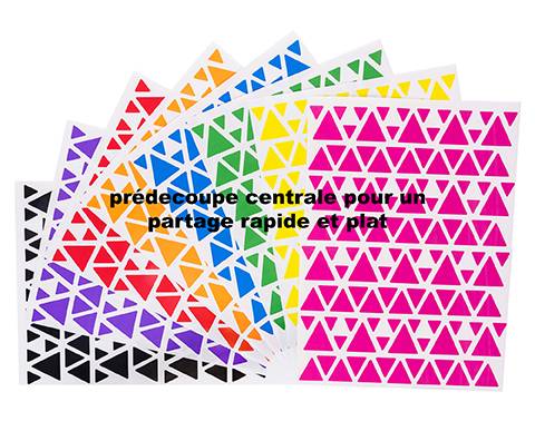 25 2304 triangle 8 couleurs